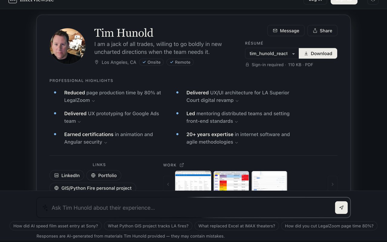 Screenshot of the @codeposse profile